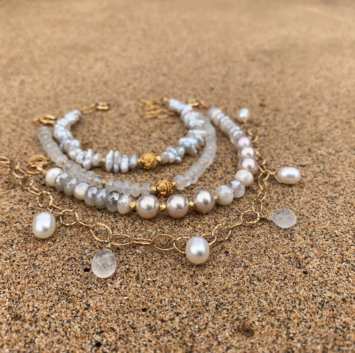Made in Hawaii, collana di vetro di mare blu, fascino stella marina, perla  d'acqua dolce, confezione regalo, regalo di gioielli spiaggia Hawaii -   Italia