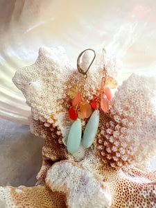 maui sunset earrings