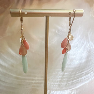 maui sunset earrings