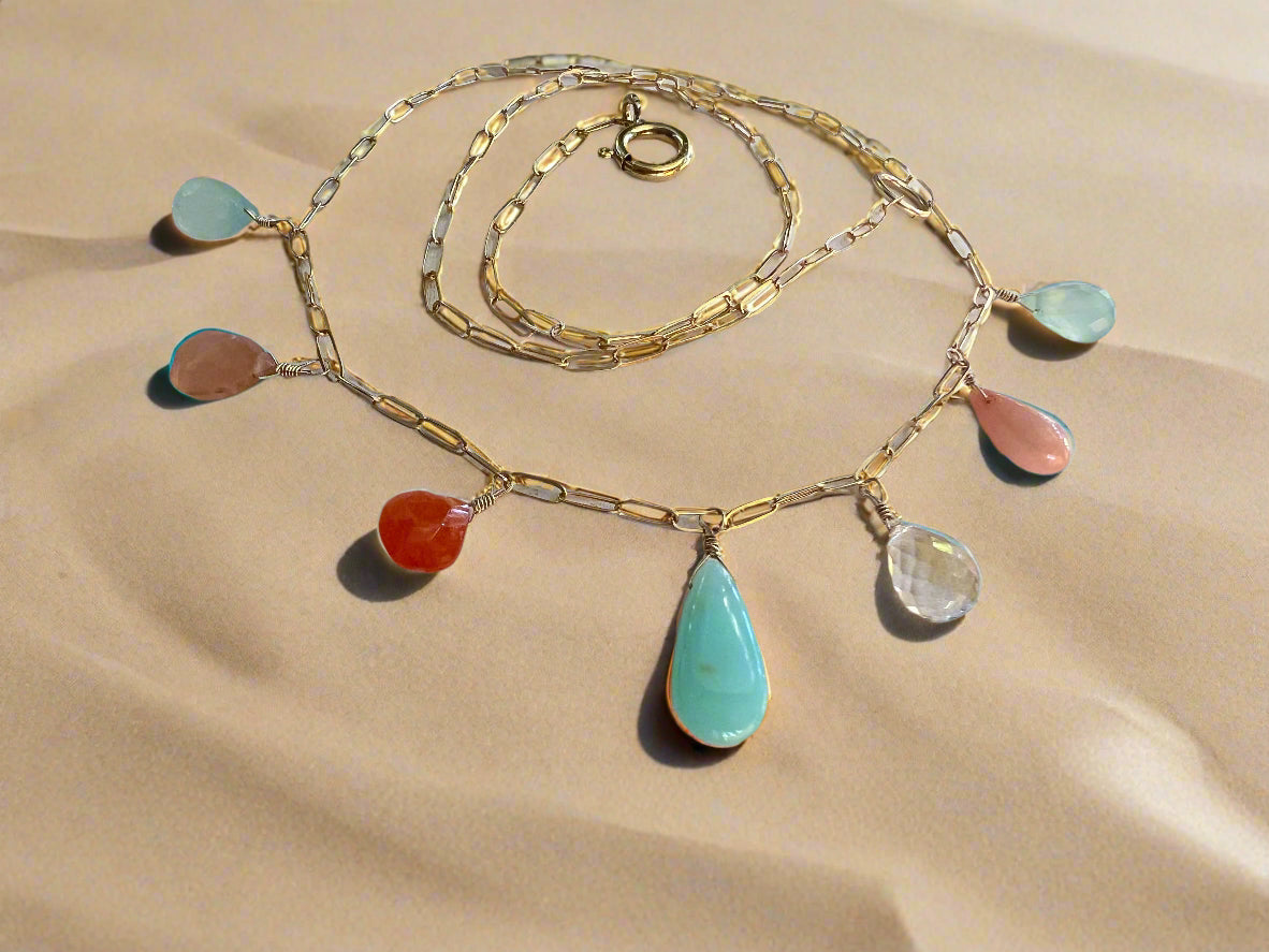 maui sunset necklace