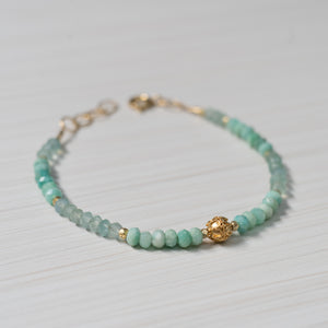 turquoise gemstones bracelet handmade in hawaii by eve black jewelry