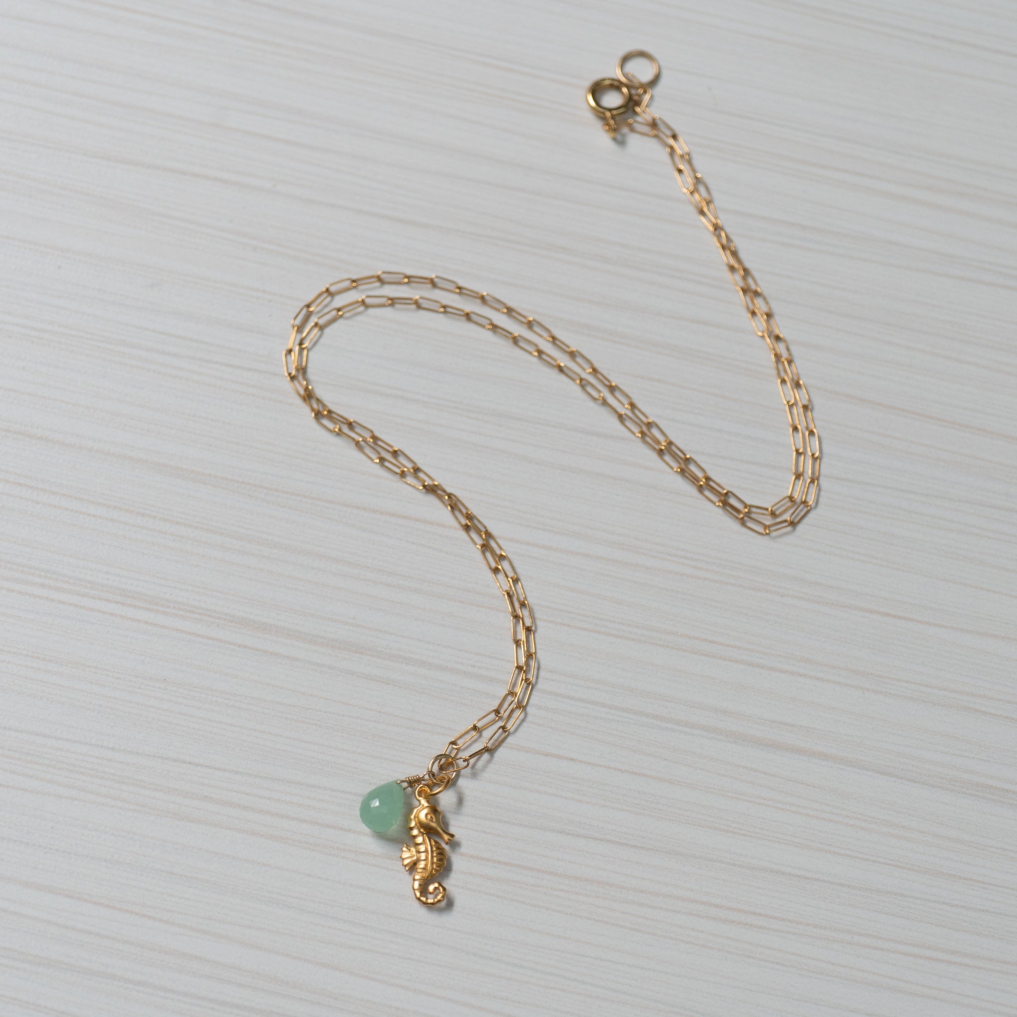 Seahorse Charm Necklace